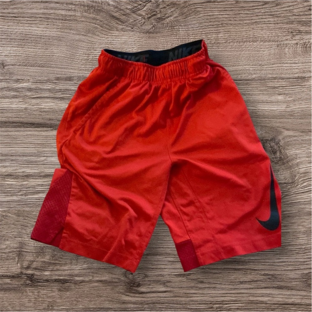 Nike Red Performance Basketball Shorts